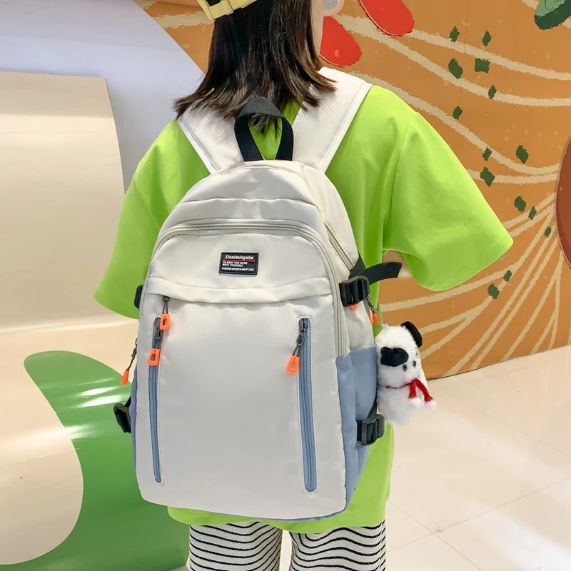 fashion university backpack Solid color women backpack high-capacity Laptops Girl backpack 2023 book bag portable traveling bag
fashion university backpack Solid color women backpack high-capacity Laptops Girl backpack 2023 book bag portable traveling bag