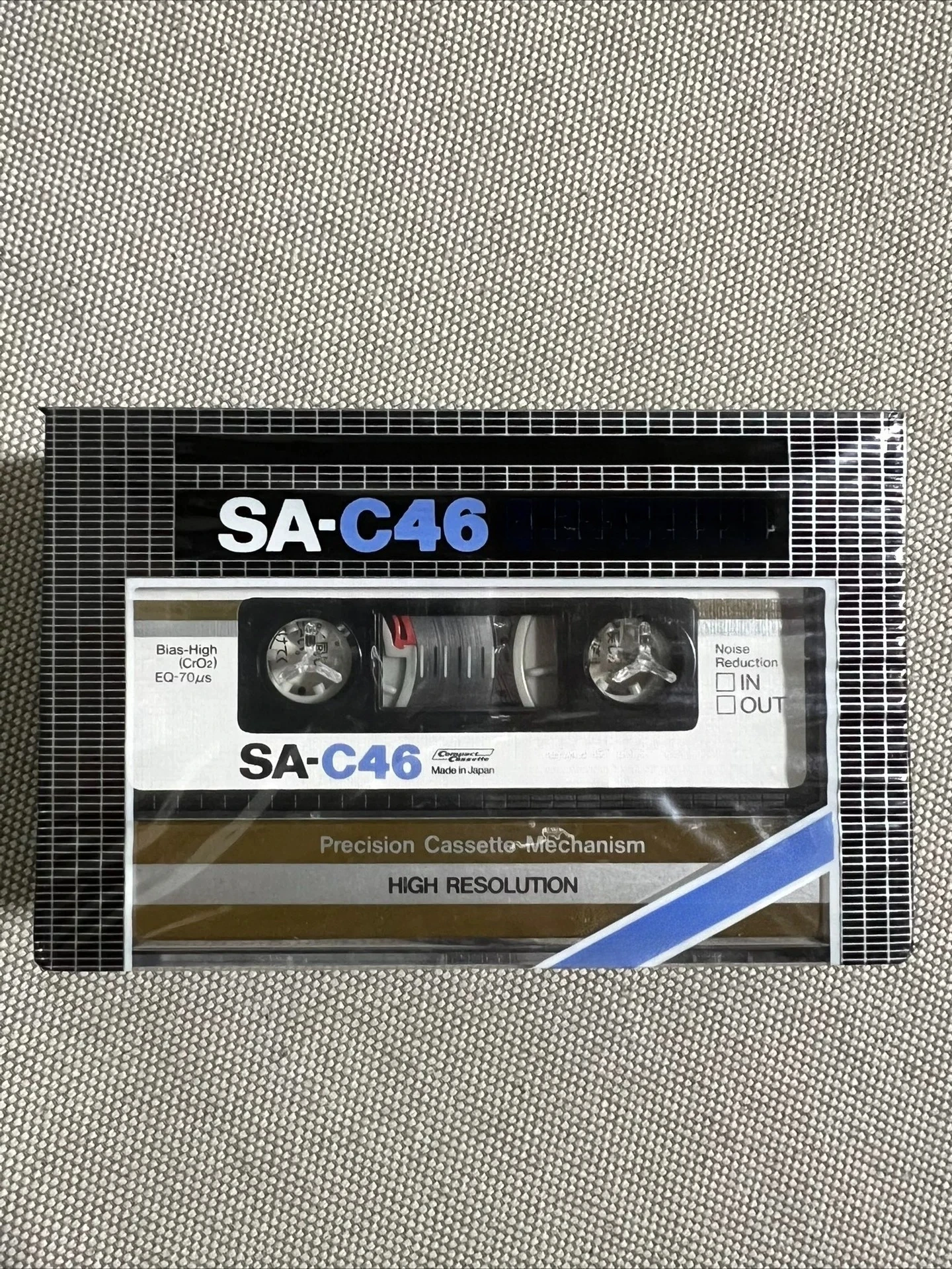 New Unopened for TDK SA-C46 Class II Blank Tape
New Unopened for TDK SA-C46 Class II Blank Tape