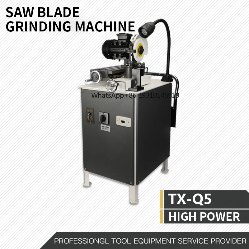 TX-Q5 Saw Blade Gear Grinding Machine, Saw Blade Maintenance Tool, High Power Motor Thin Saw Blade Grinder
TX-Q5 Saw Blade Gear Grinding Machine, Saw Blade Maintenance Tool, High Power Motor Thin Saw Blade Grinder