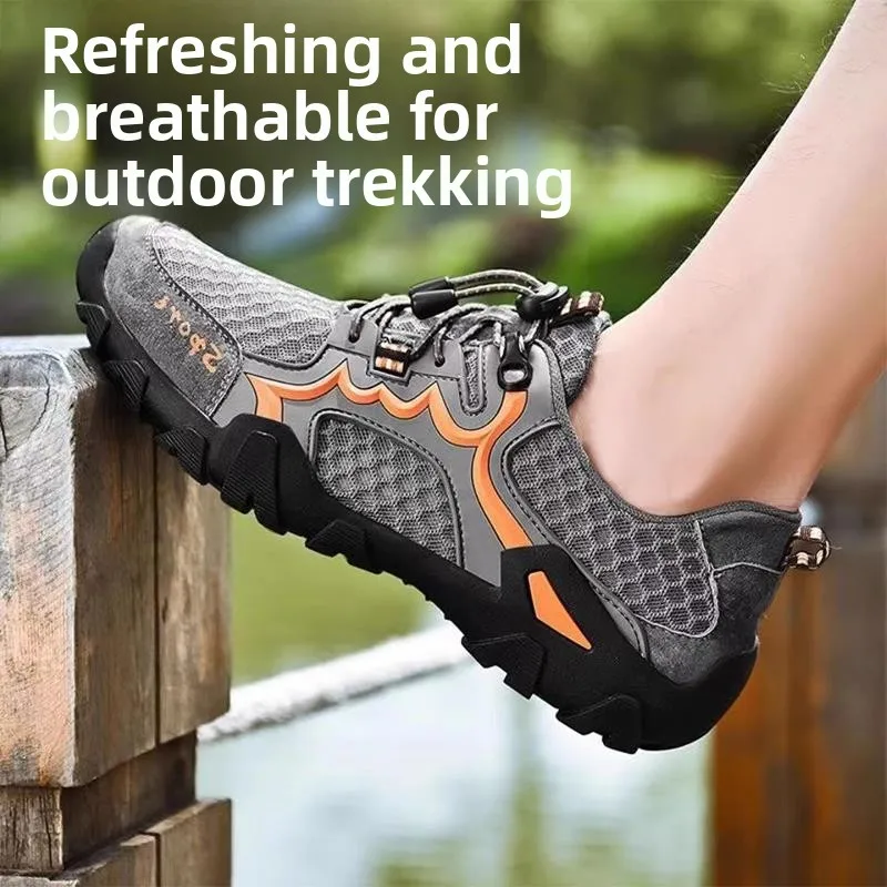 Men's Sports Sandals Summer New Model Stream Trudging Shoes Mesh Breathable Water Shoes Beach Shoes Anti-slip Hiking Shoes
Men's Sports Sandals Summer New Model Stream Trudging Shoes Mesh Breathable Water Shoes Beach Shoes Anti-slip Hiking Shoes