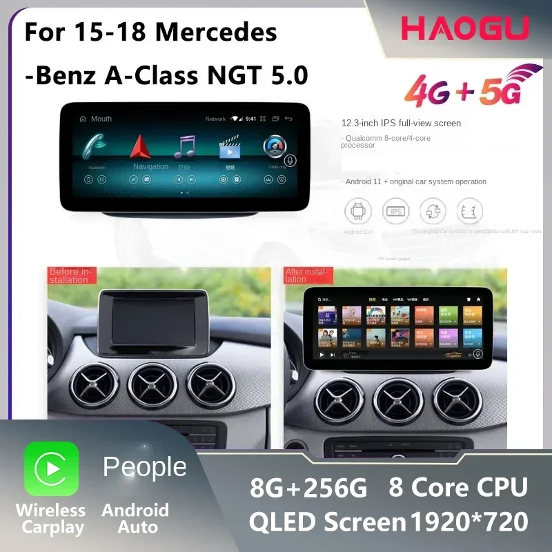 Mercedes-Benz оригинальный стиль Android умная навигационная система для GLA CLA A Class 15-18 Carplay CarRadio Android Auto
Mercedes-Benz оригинальный стиль Android умная навигационная система для GLA CLA A Class 15-18 Carplay CarRadio Android Auto