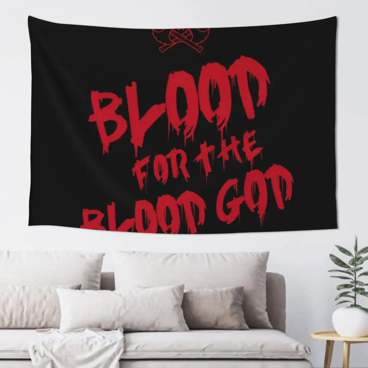 Khorne Chaos God Graffetti - Blood for the Blood God Fantasy Version Tapestry Carpet On The Wall House Decorations Tapestry
Khorne Chaos God Graffetti - Blood for the Blood God Fantasy Version Tapestry Carpet On The Wall House Decorations Tapestry