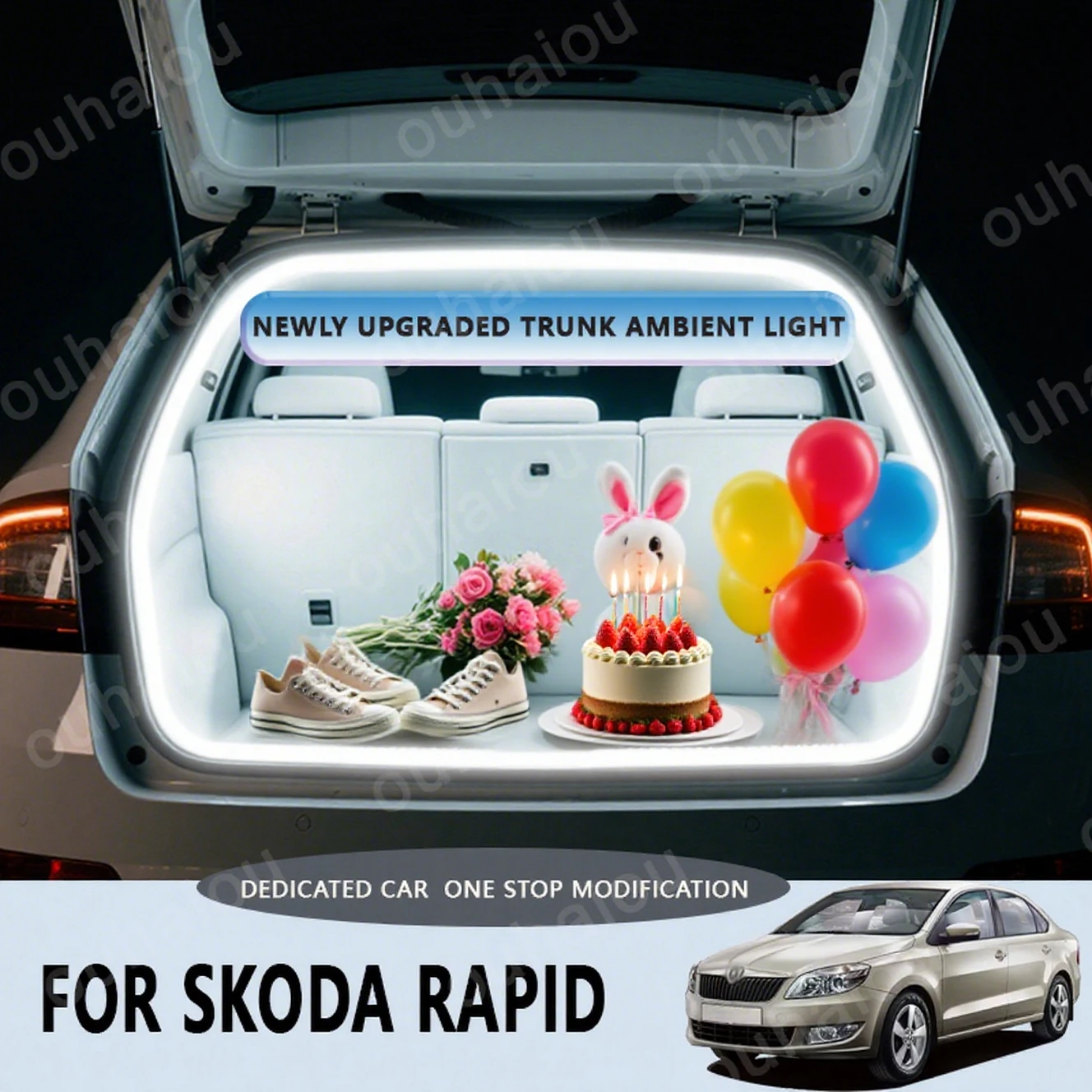 Для 2013-2022 SKODA RAPID задний багажник, светодиодные полосы, полосы для багажника, внутренняя декоративная лампа, полоса, атмосферный свет для багажа
Для 2013-2022 SKODA RAPID задний багажник, светодиодные полосы, полосы для багажника, внутренняя декоративная лампа, полоса, атмосферный свет для багажа