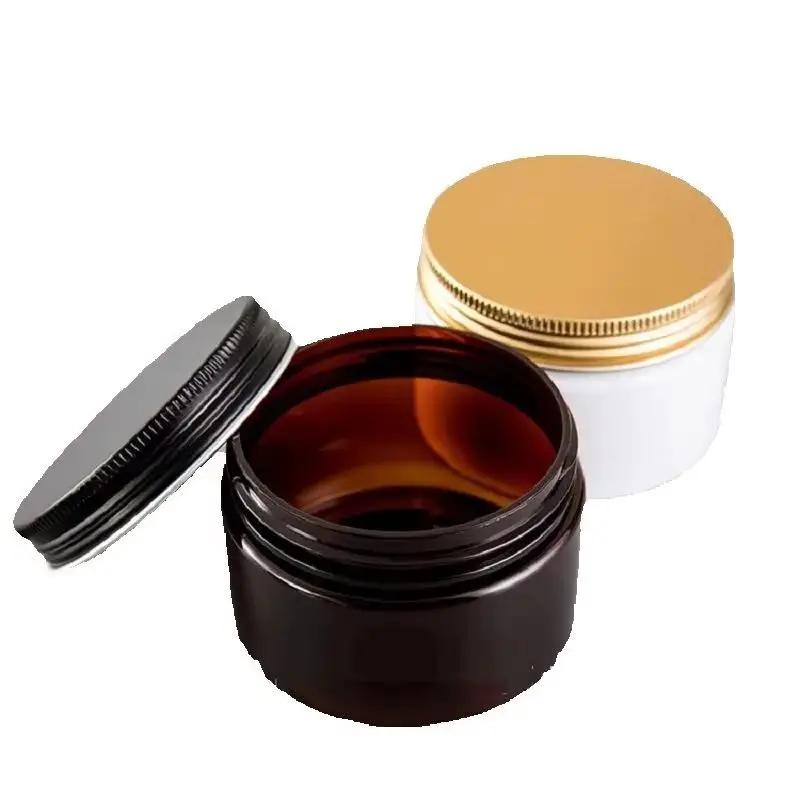 33Pcs Clear Makeup Containers 120ml Black White Brown Plastic Cream Pots Cosmetic Jars PET Wide Mouth Bottles With Aluminum Lids
33Pcs Clear Makeup Containers 120ml Black White Brown Plastic Cream Pots Cosmetic Jars PET Wide Mouth Bottles With Aluminum Lids