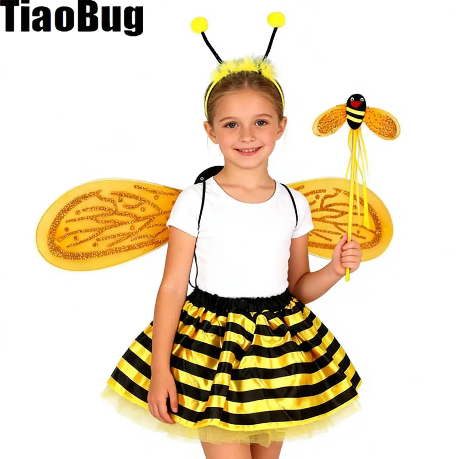 Insect Dress Up Clothes for Kids Toddler Pretend Play Animal Bee Costume Accessories for Cosplay Festival Performances
Insect Dress Up Clothes for Kids Toddler Pretend Play Animal Bee Costume Accessories for Cosplay Festival Performances