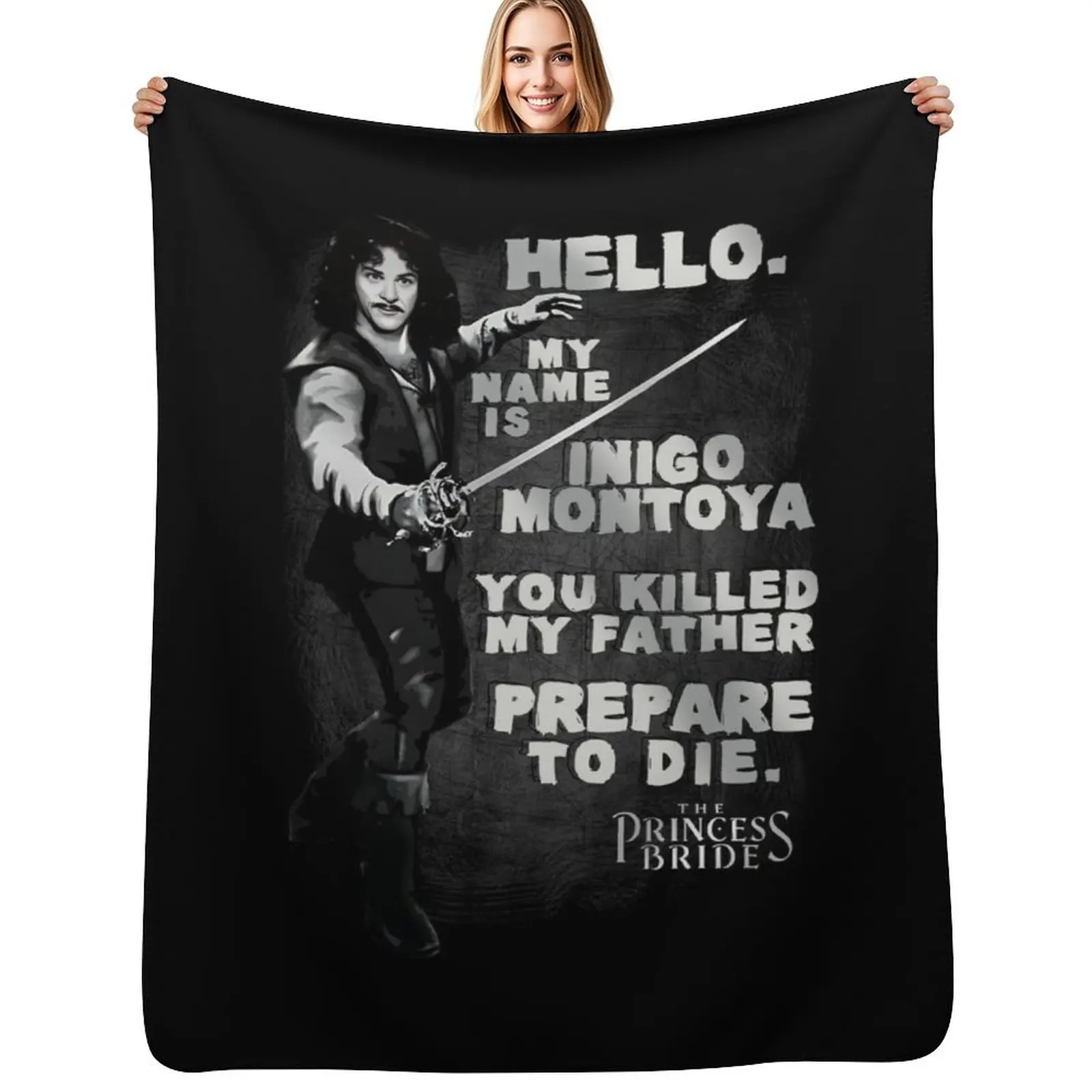 The Princess Bride Hello My Name is Inigo Montoya Throw Blanket Summer Cool Breathable Blanket for Sleeping
The Princess Bride Hello My Name is Inigo Montoya Throw Blanket Summer Cool Breathable Blanket for Sleeping