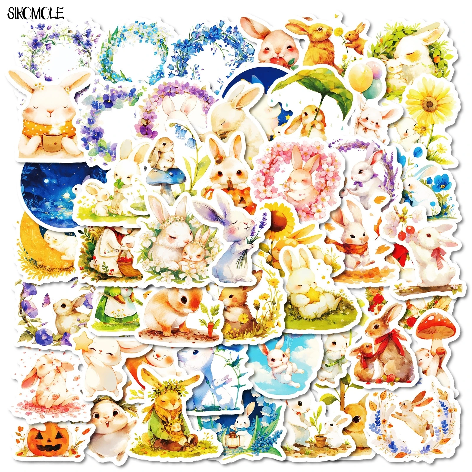 10/30/50pcs Cartoon Cute Rabbit Stickers Animals Colorful DIY Phone Laptop Guitar Travel Luggage Skateboard Toy Graffiti Sticker
10/30/50pcs Cartoon Cute Rabbit Stickers Animals Colorful DIY Phone Laptop Guitar Travel Luggage Skateboard Toy Graffiti Sticker