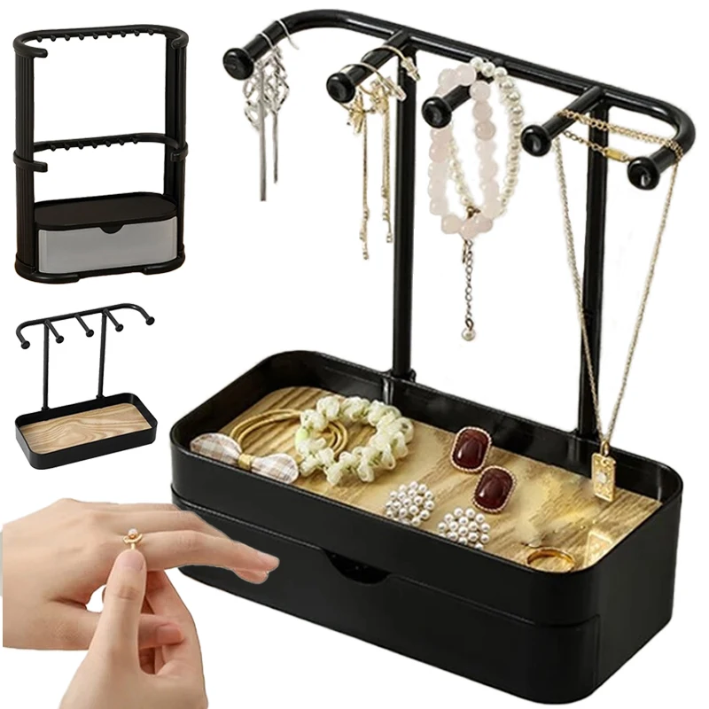 1 Piece Single/Double/Triple Layer Storage Box with Drawers Fashion Jewelry Display Rack Earrings Necklaces Jewelry Storage Rack 
1 Piece Single/Double/Triple Layer Storage Box with Drawers Fashion Jewelry Display Rack Earrings Necklaces Jewelry Storage Rack