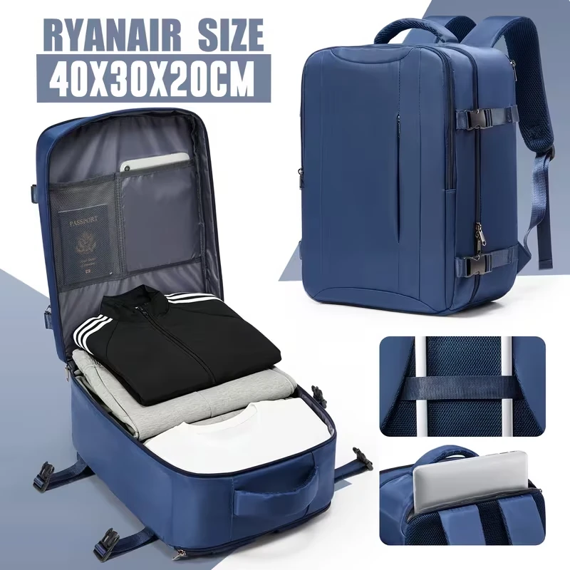 Сумка Ryanair Cabin Bag 40x30x20 см, ручная кладь, сумка выходного дня, мужской рюкзак для ноутбука, рюкзак для путешествий на открытом воздухе, студенческий рюкзак
Сумка Ryanair Cabin Bag 40x30x20 см, ручная кладь, сумка выходного дня, мужской рюкзак для ноутбука, рюкзак для путешествий на открытом воздухе, студенческий рюкзак