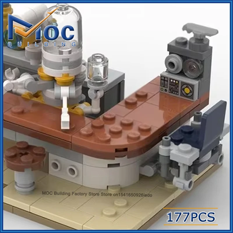 MOC Building Blocks Space Movie Series Scene Survivor Saloon Model DIY Assemble Bricks Creative Toy Collection Display Gifts
MOC Building Blocks Space Movie Series Scene Survivor Saloon Model DIY Assemble Bricks Creative Toy Collection Display Gifts
