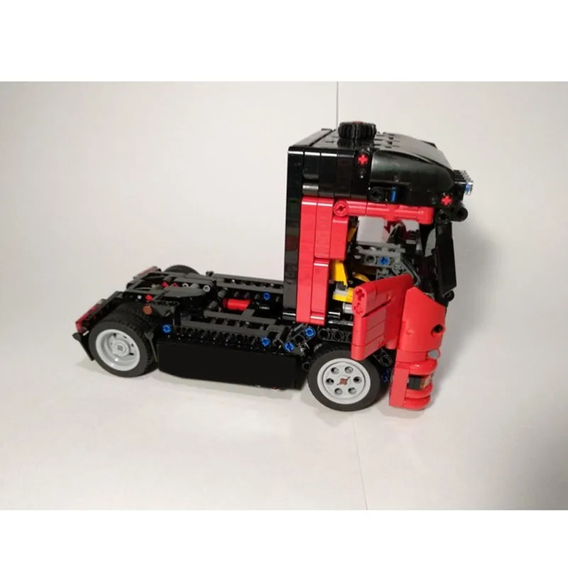 Конструктор MOC-30870: Новая модель полуприцепа-фургона City с плоским кузовом, 876 деталей. Игрушка для мальчиков, подарок на день рождения или Рождество.
Конструктор MOC-30870: Новая модель полуприцепа-фургона City с плоским кузовом, 876 деталей. Игрушка для мальчиков, подарок на день рождения или Рождество.