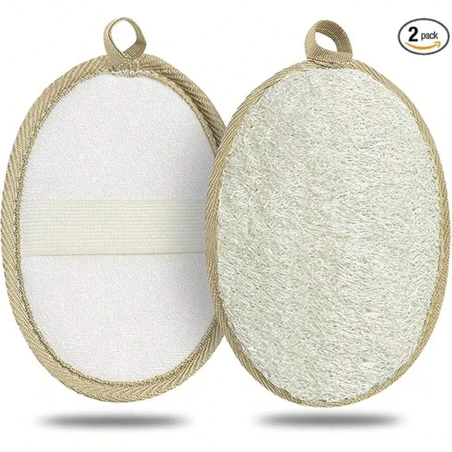 Loofah Exfoliating Body Scrubber 2 Pack,Natural Body Scrubbers For Shower Exfoliator, 100% Natural Lufa Bath Scrub Loofa Sponge
Loofah Exfoliating Body Scrubber 2 Pack,Natural Body Scrubbers For Shower Exfoliator, 100% Natural Lufa Bath Scrub Loofa Sponge