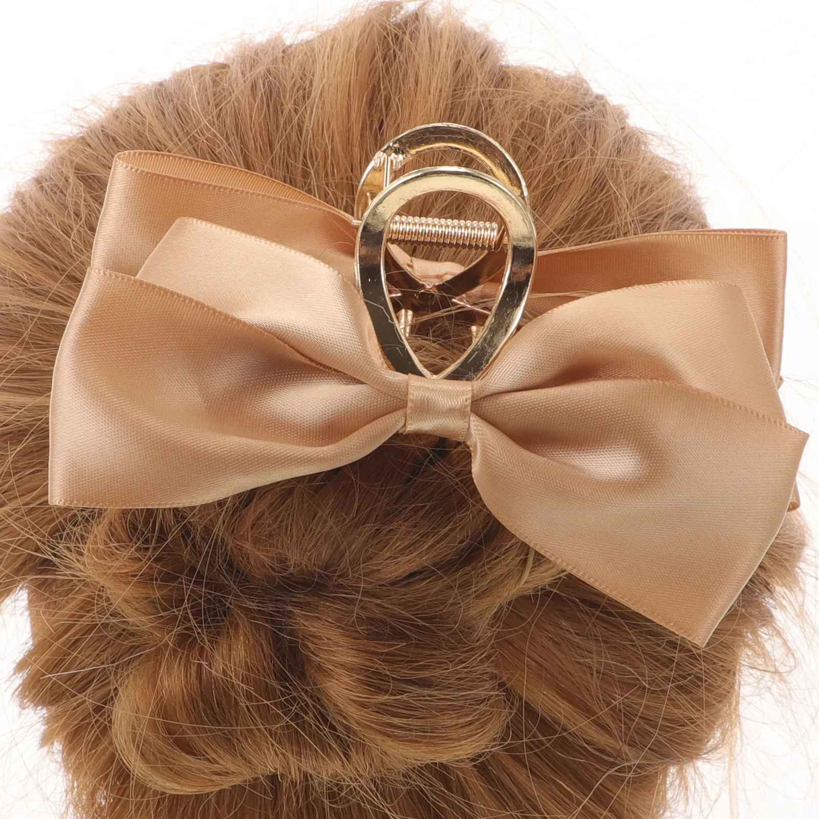 2Pcs Double Bow Hair Claw Clips for Women Large Bowknot Claw Barrettes Versatile Easy-Use Hair Clamp for Gym Makeup Daily
2Pcs Double Bow Hair Claw Clips for Women Large Bowknot Claw Barrettes Versatile Easy-Use Hair Clamp for Gym Makeup Daily