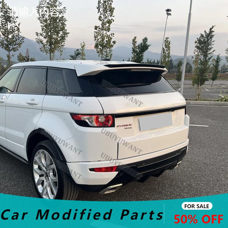 For Range Rover Evoque Auto High Quality ABS Rear Lip Spoiler Trunk Boot Wing 1Pcs Car Styling 2010-2015
For Range Rover Evoque Auto High Quality ABS Rear Lip Spoiler Trunk Boot Wing 1Pcs Car Styling 2010-2015