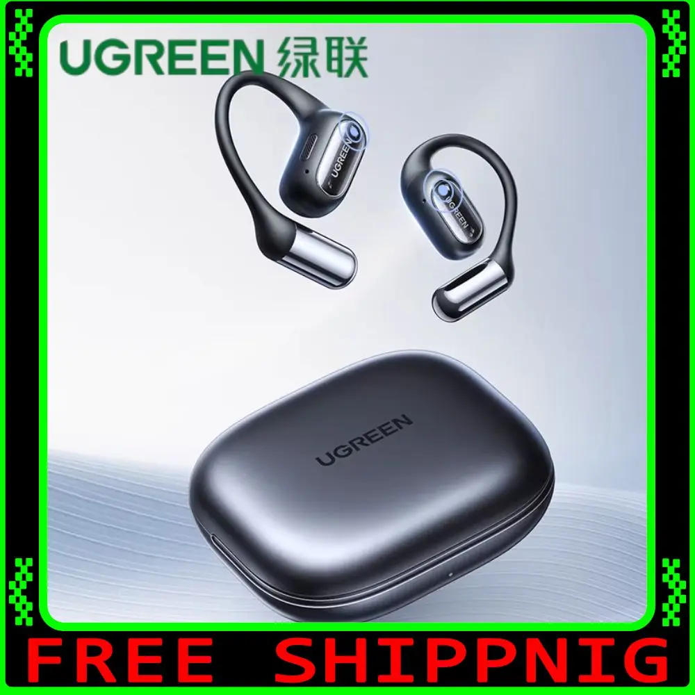 Беспроводные наушники Ugreen Hitune S7 с костной проводимостью, заушные, Bluetooth, с длительным временем автономной работы и активным шумоподавлением
Беспроводные наушники Ugreen Hitune S7 с костной проводимостью, заушные, Bluetooth, с длительным временем автономной работы и активным шумоподавлением