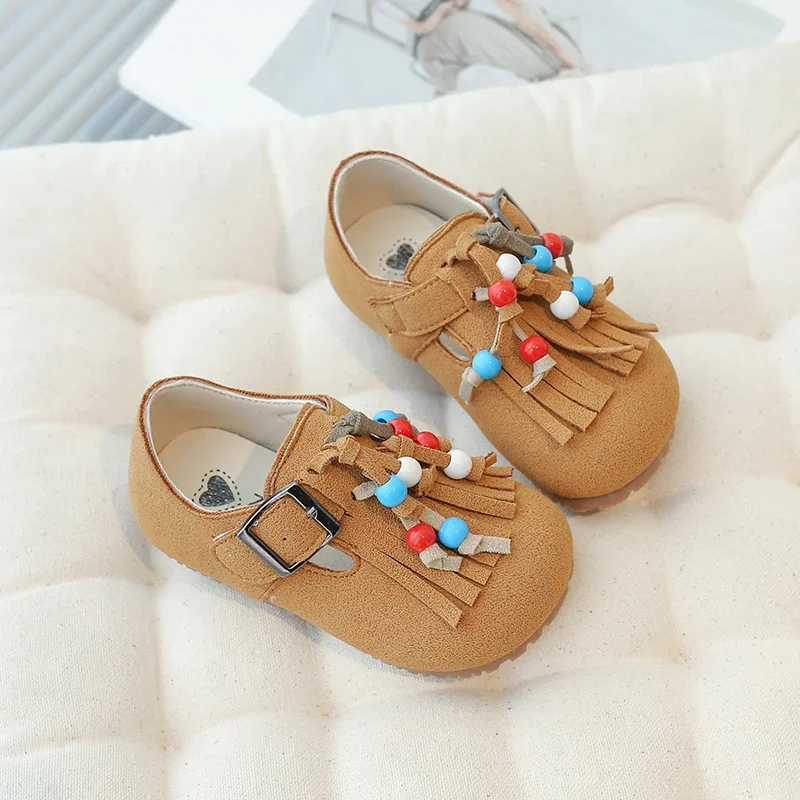 2025 Children Leather Shoes for Girls Spring New Fashion Chinese Style Soft Bottom Anti-slippery Casual Chic Simple Flat Shoes
2025 Children Leather Shoes for Girls Spring New Fashion Chinese Style Soft Bottom Anti-slippery Casual Chic Simple Flat Shoes