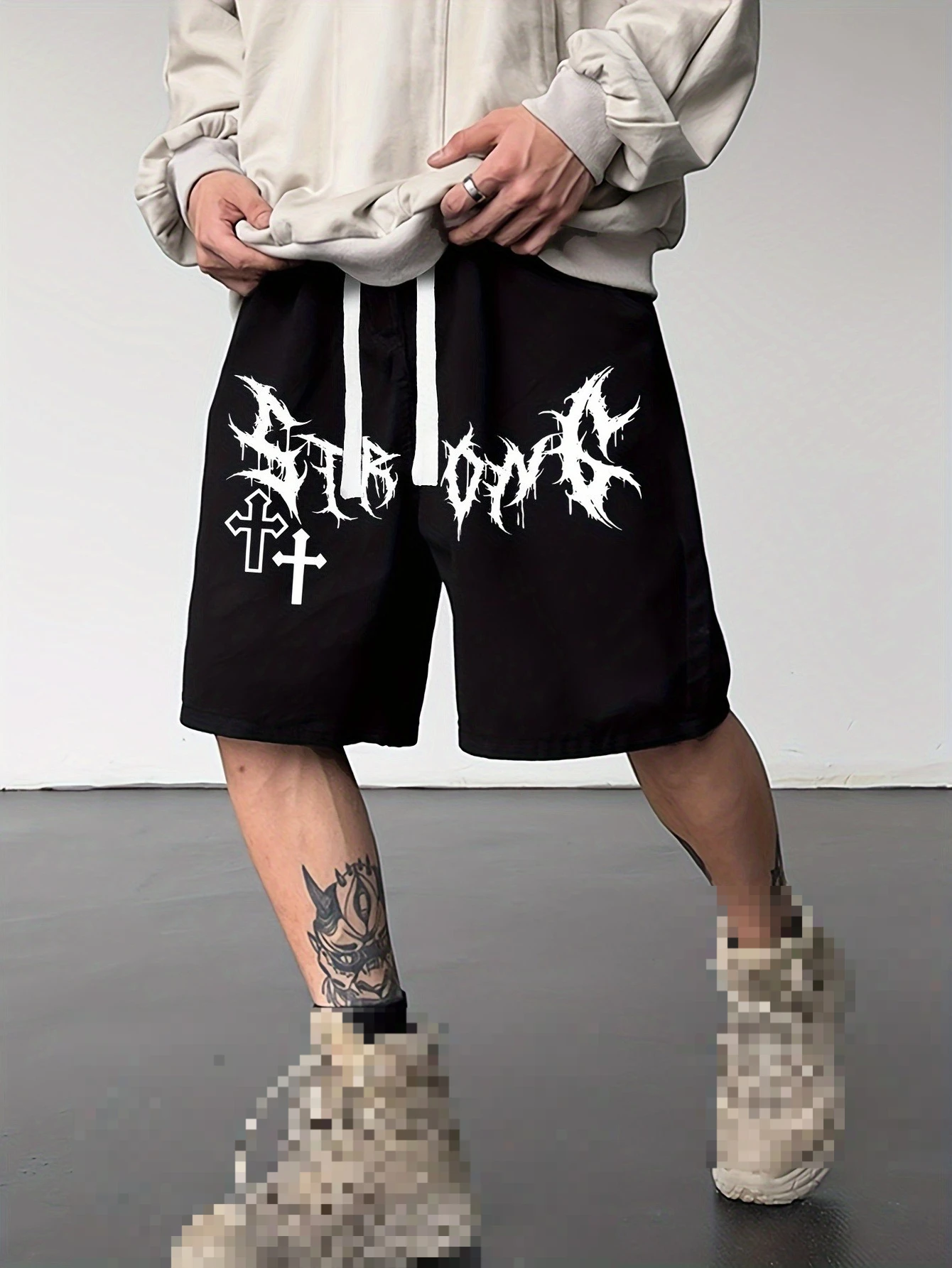 Street Life Men's Shorts Hot Selling Letter Drawstring Waist Shorts Daily Wear Men's Trendy Printed Summer Shorts
Street Life Men's Shorts Hot Selling Letter Drawstring Waist Shorts Daily Wear Men's Trendy Printed Summer Shorts