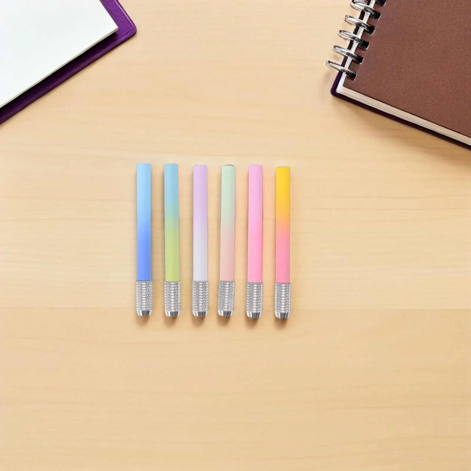 6Pcs Pencil Extenders Adjustable Plastic Holder for Short Colored Pencils Sketching Drawing Office School Art Supplies Tool
6Pcs Pencil Extenders Adjustable Plastic Holder for Short Colored Pencils Sketching Drawing Office School Art Supplies Tool