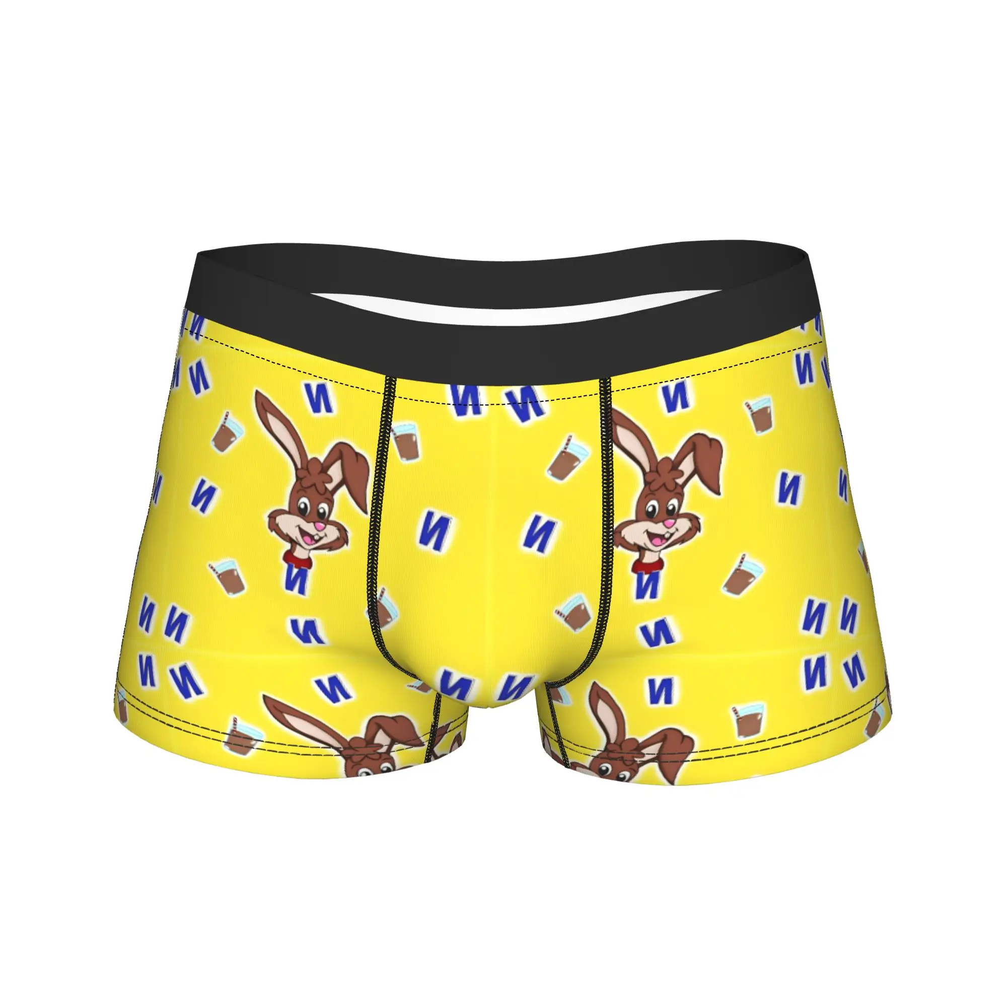 N-Nesquik Chocolate Milk Rabbit Shorts Briefs Underwear High Quality Man Comfortable Boxershorts Pattern Plus Size Underpants
N-Nesquik Chocolate Milk Rabbit Shorts Briefs Underwear High Quality Man Comfortable Boxershorts Pattern Plus Size Underpants
