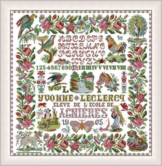 Cross Stitch Kit A beautiful home full of birdsong and flowers Embroidery Sets Wer Needlework Canvas Home Decoration -
Cross Stitch Kit A beautiful home full of birdsong and flowers Embroidery Sets Wer Needlework Canvas Home Decoration -