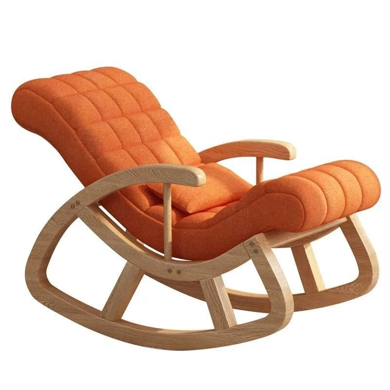 Adult solid wood recliner, nap chair, rocking chair for the elderly in the balcony
Adult solid wood recliner, nap chair, rocking chair for the elderly in the balcony