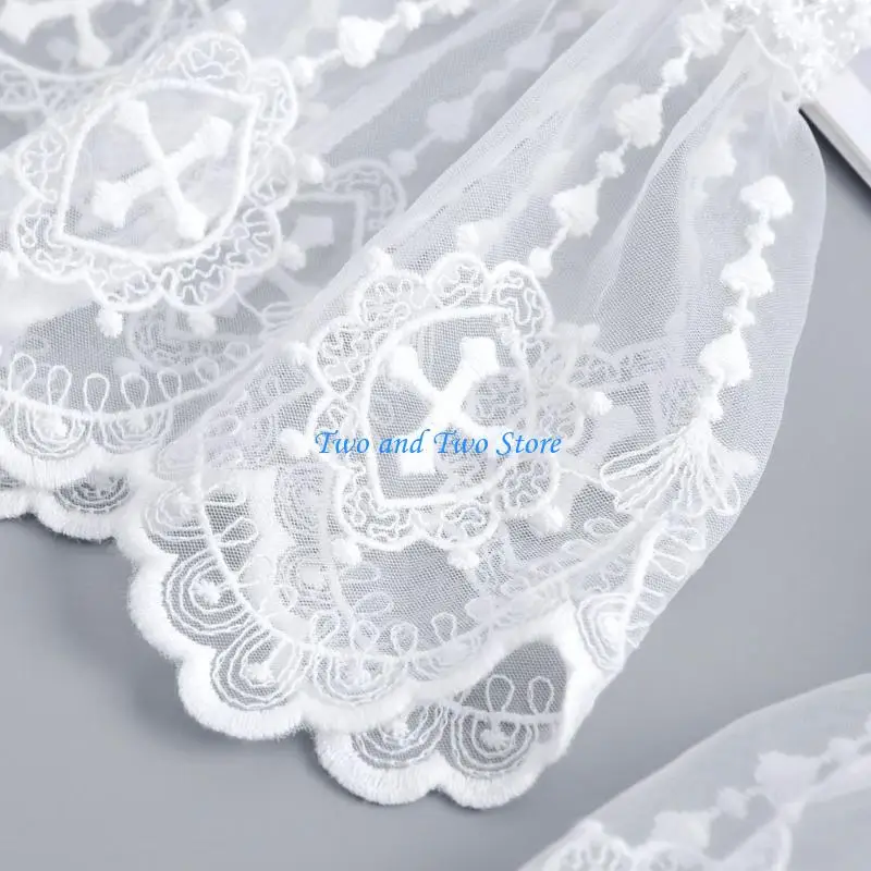 HX6F French Styles Arm Sleeves With Lace Flower Trim Decorative Wrist Cuffs Extension
HX6F French Styles Arm Sleeves With Lace Flower Trim Decorative Wrist Cuffs Extension