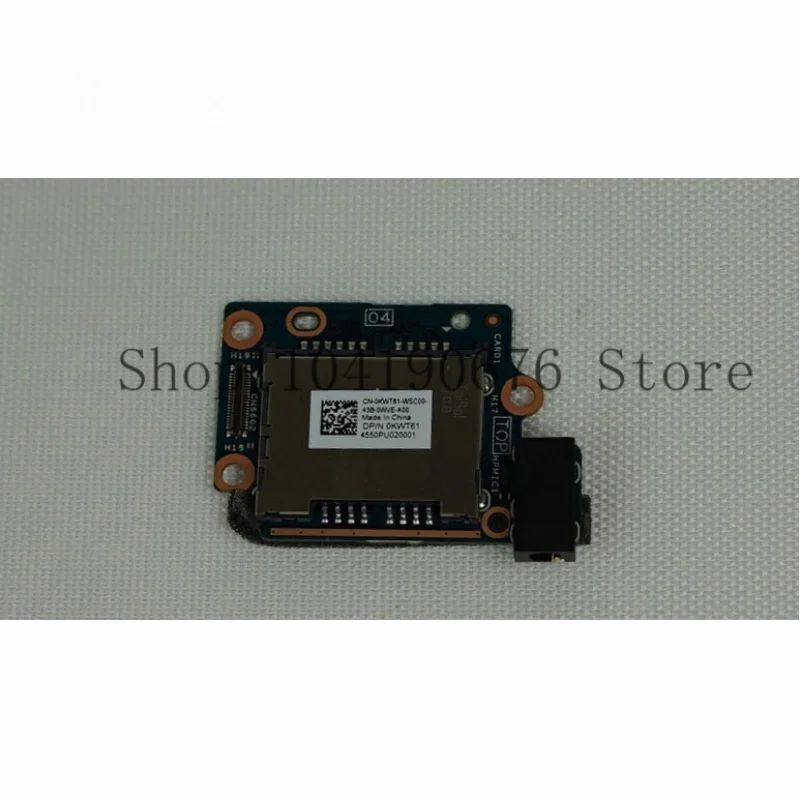 Card Reader For Dell KWT61 SD Smart Card Reader And Audio I/O Board XPS 17 9710
Card Reader For Dell KWT61 SD Smart Card Reader And Audio I/O Board XPS 17 9710