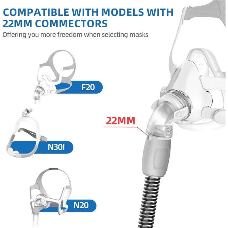 HLZS-многоразовый сменный воздушный шланг для CPAP-климатной линии, только для Airsense 11 и Aircurve 11, отличные расходные материалы для CPAP
HLZS-многоразовый сменный воздушный шланг для CPAP-климатной линии, только для Airsense 11 и Aircurve 11, отличные расходные материалы для CPAP