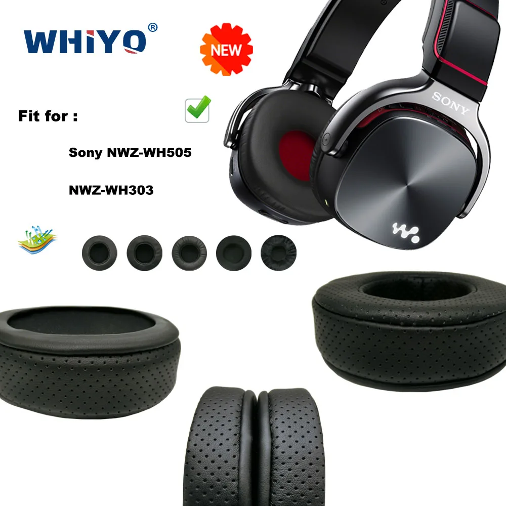 New upgrade Replacement Ear Pads for Sony NWZ-WH505 NWZ-WH303 Headset Parts Leather Cushion Earmuff Headset Sleeve Cover
New upgrade Replacement Ear Pads for Sony NWZ-WH505 NWZ-WH303 Headset Parts Leather Cushion Earmuff Headset Sleeve Cover