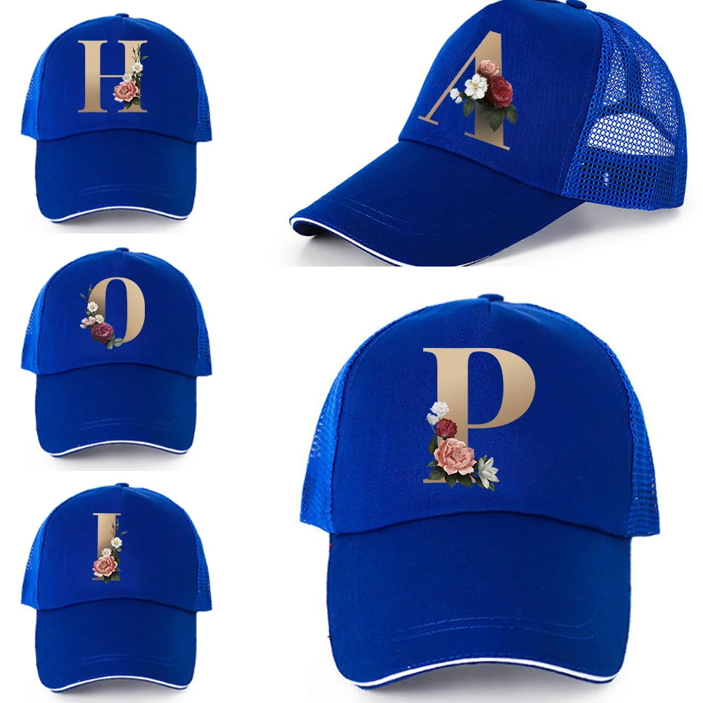 Fashion Gold 26 Letter Series Baseball Caps Men Women Quick Dry Snapback Hats Summer Hip Hop Breathable Mesh Sun Hats Unisex Cap
Fashion Gold 26 Letter Series Baseball Caps Men Women Quick Dry Snapback Hats Summer Hip Hop Breathable Mesh Sun Hats Unisex Cap