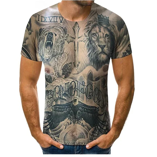 Saints' Day 3D Print T Shirt for Men Hip Hop Trend Harajuku Streetwear Summer Outdoor Sports Short Sleeve Tops Loose O-neck Tee
Saints' Day 3D Print T Shirt for Men Hip Hop Trend Harajuku Streetwear Summer Outdoor Sports Short Sleeve Tops Loose O-neck Tee