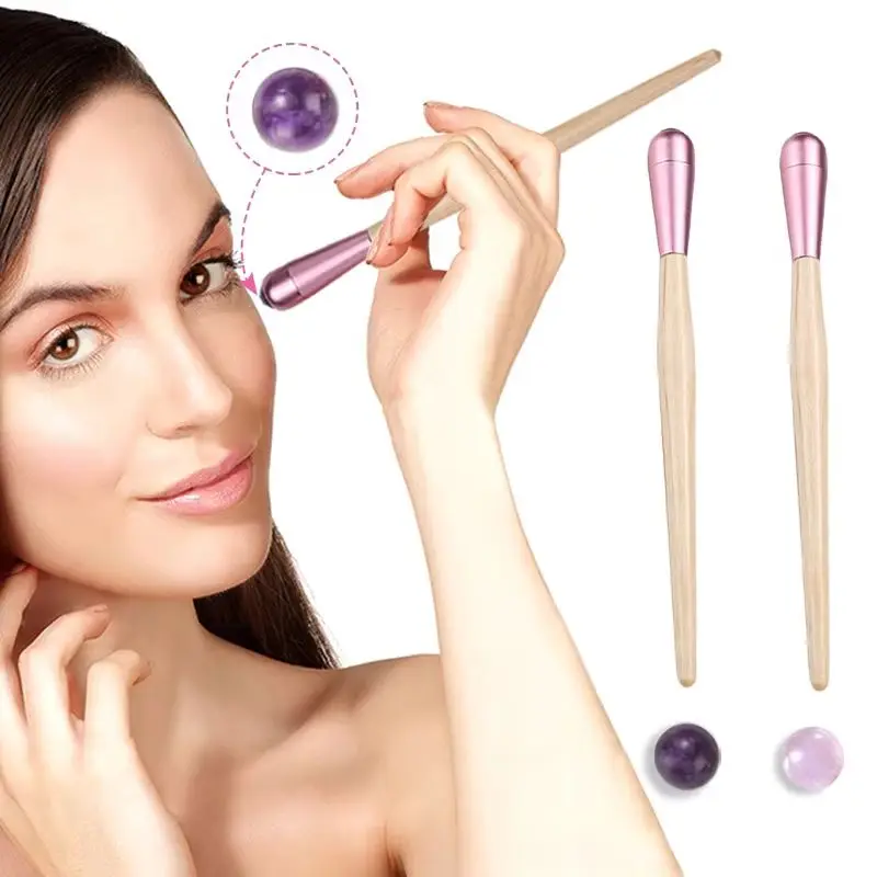 Eye Massager Pen Jade Eye Cream Roller Wand, Face Massage, Facial Massager For Applicator, Reduce Puffiness
Eye Massager Pen Jade Eye Cream Roller Wand, Face Massage, Facial Massager For Applicator, Reduce Puffiness