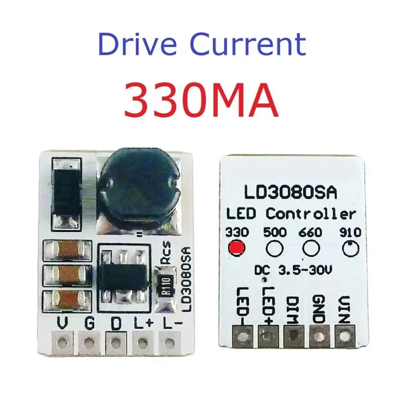 VEHO-LD3080SA 20W DC 3.5-30V Step-Down LED Driver Module 10PCS DC-DC Buck Constant Current For Flashlights
VEHO-LD3080SA 20W DC 3.5-30V Step-Down LED Driver Module 10PCS DC-DC Buck Constant Current For Flashlights