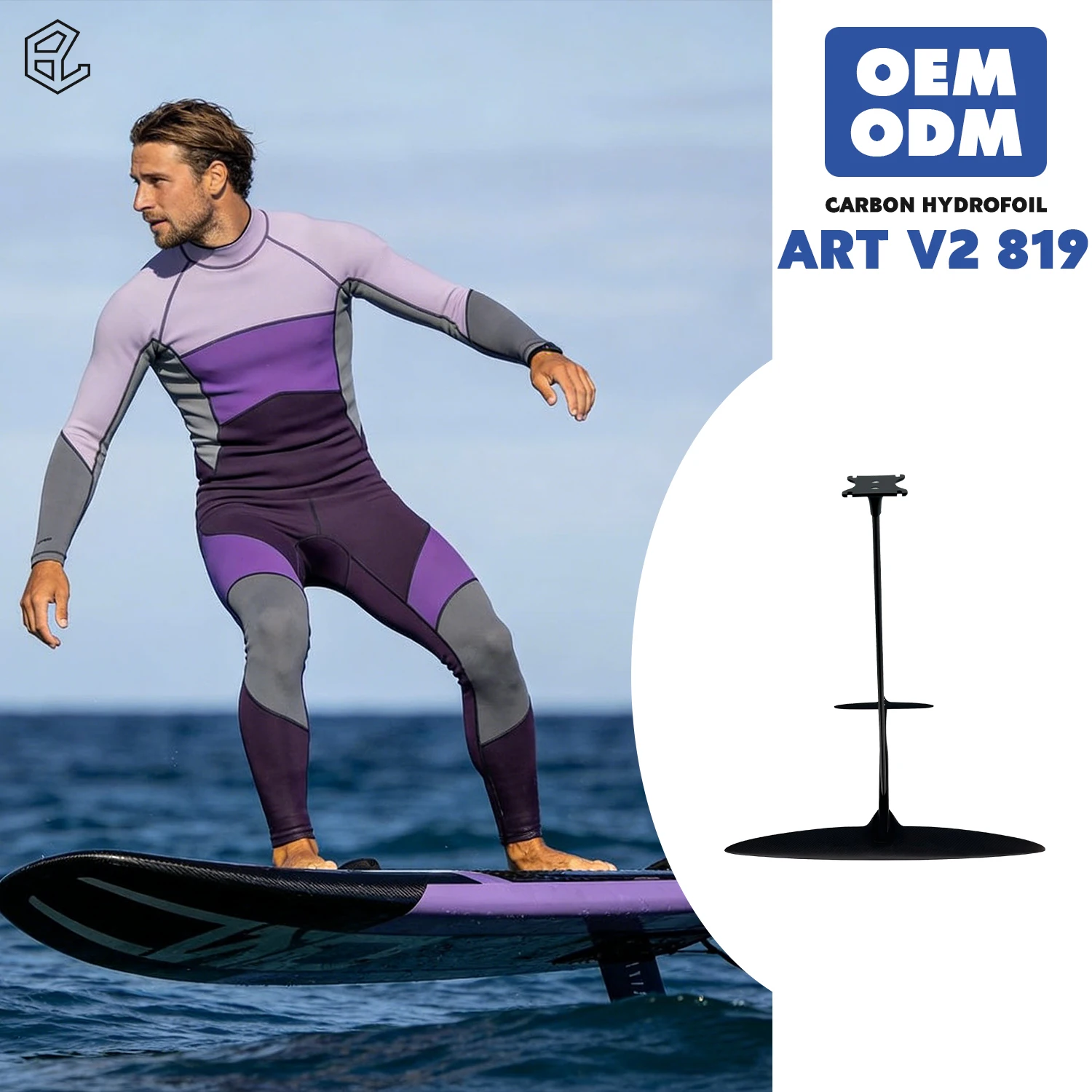 High Quality 819 High Aspect Carbon Hydrofoil Wing for Wingfoil Stable Lift Efficient Glide Light Windfoil Wing Performance
High Quality 819 High Aspect Carbon Hydrofoil Wing for Wingfoil Stable Lift Efficient Glide Light Windfoil Wing Performance
