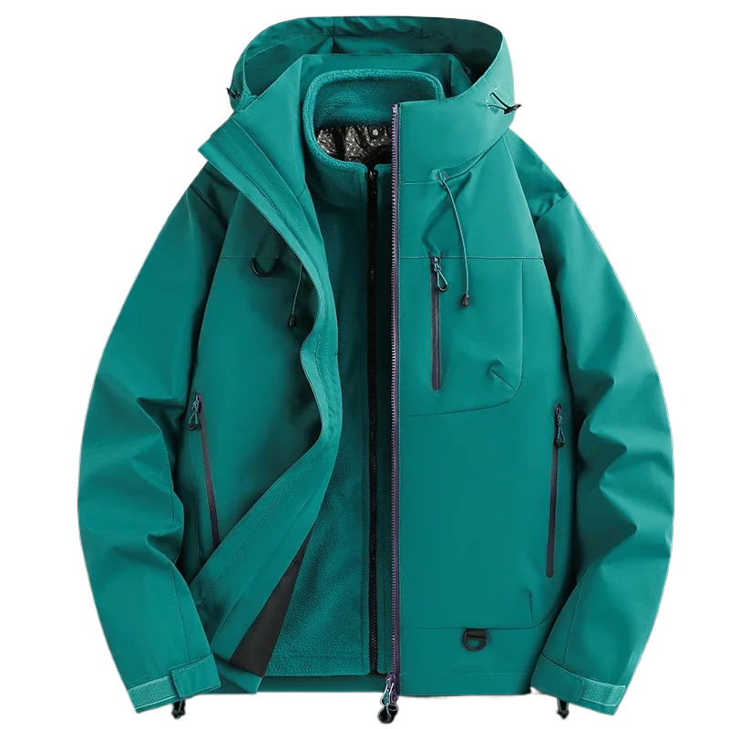 Gorasion New Men Outdoor Three in One Winter Jacket Solid Hooded Fashion Coat High Quality Casual Mountaineering Men's Clothing
Gorasion New Men Outdoor Three in One Winter Jacket Solid Hooded Fashion Coat High Quality Casual Mountaineering Men's Clothing