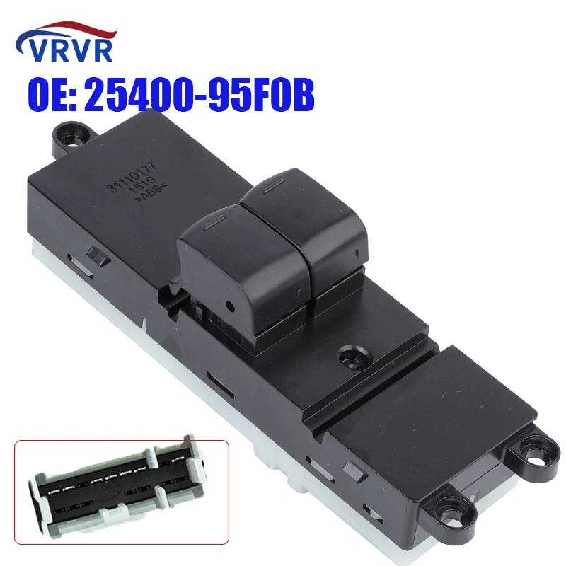 Электрический главный выключатель стеклоподъемника VRVR 25400-95F0B 2540095F0B для Nissan Sunny/Almera 2006-2013
Электрический главный выключатель стеклоподъемника VRVR 25400-95F0B 2540095F0B для Nissan Sunny/Almera 2006-2013
