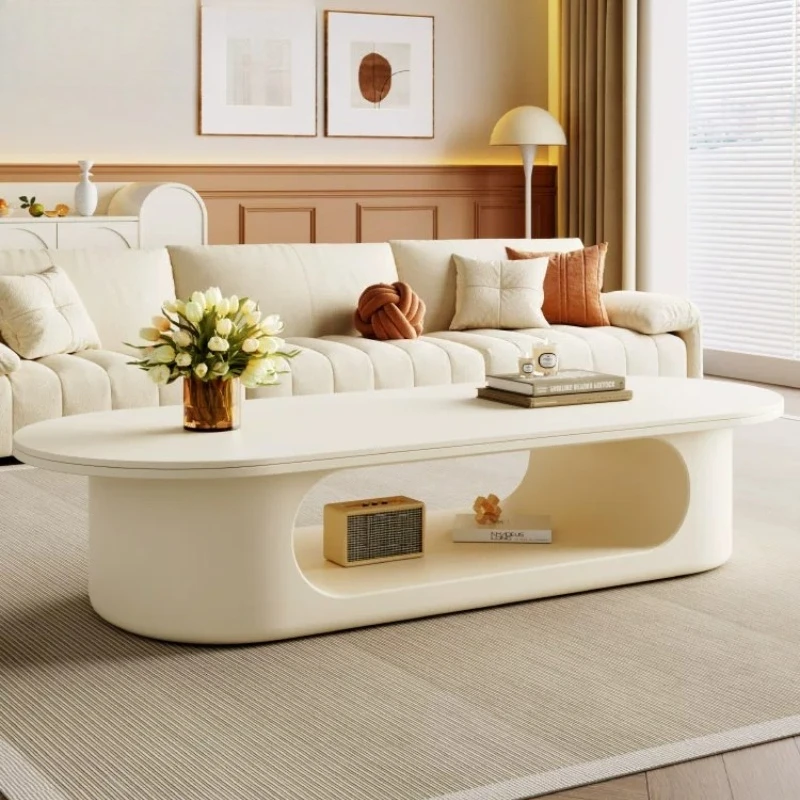 Cream wind rock board coffee table light luxury high-end coffee table living room household small apartment minimalist table
Cream wind rock board coffee table light luxury high-end coffee table living room household small apartment minimalist table