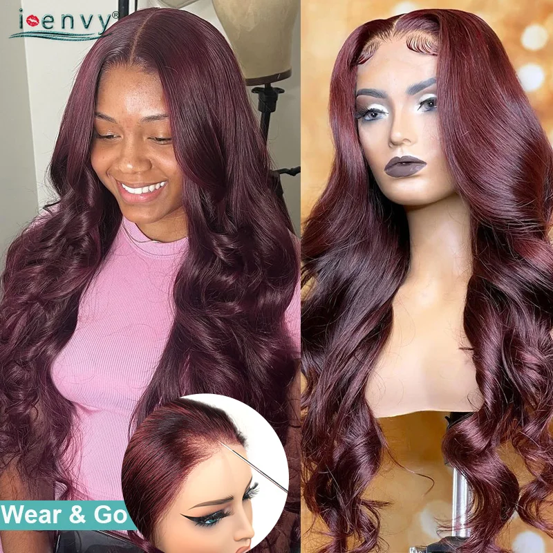 Burgundy Lace Front Wigs Ready To Wear & Go Glueless Wigs Human Hair Wigs 9X6 Ginger Blonde Body Wave Colored Lace Frontal Wigs
Burgundy Lace Front Wigs Ready To Wear & Go Glueless Wigs Human Hair Wigs 9X6 Ginger Blonde Body Wave Colored Lace Frontal Wigs