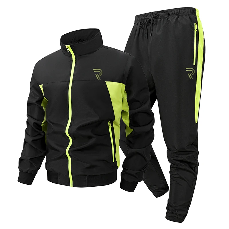 Graphic Print Colorblock Patchwork Tracksuit for Men Sportsuits Athletic Jacket Coat Outwear Pants Trousers with Zipper Pocket
Graphic Print Colorblock Patchwork Tracksuit for Men Sportsuits Athletic Jacket Coat Outwear Pants Trousers with Zipper Pocket