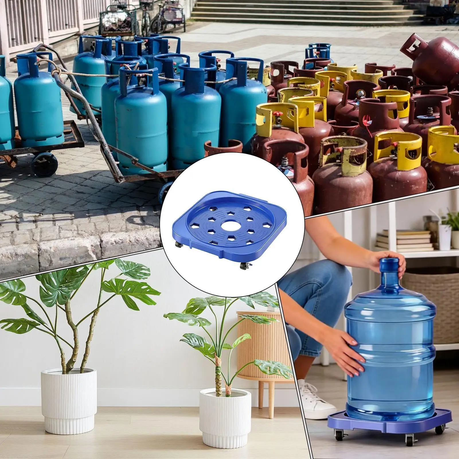 Bucket Trolley 360-Degree Rolling Cart With Brake System 5 Gallon Bucket Roller Base For Flower Pot Home Indoor Outdoor Dorm
Bucket Trolley 360-Degree Rolling Cart With Brake System 5 Gallon Bucket Roller Base For Flower Pot Home Indoor Outdoor Dorm