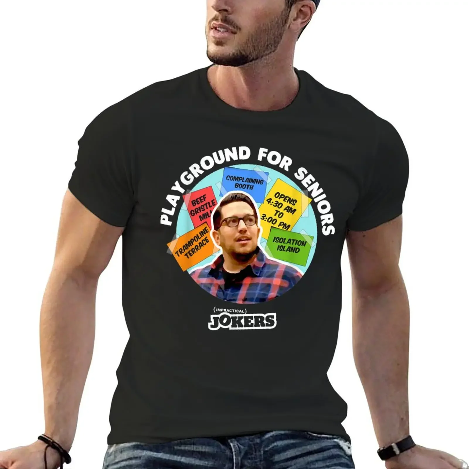 Impractical Jokers T-Shirt oversized customs design your own sweat man clothes outfits for men
Impractical Jokers T-Shirt oversized customs design your own sweat man clothes outfits for men