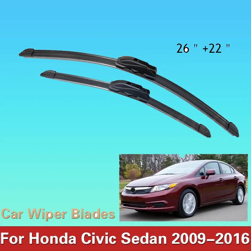 Honda Civic 2009-2016 Wiper Blades OE Replacement All-Season Durable Rubber Windshield Wipers Easy Install
Honda Civic 2009-2016 Wiper Blades OE Replacement All-Season Durable Rubber Windshield Wipers Easy Install
