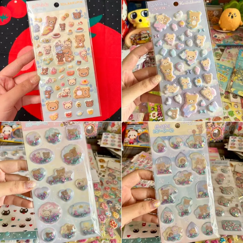 Трехмерные наклейки Rilakkuma Korilakkuma для декора рабочего стола, DIY украшения для ноутбуков, чехлов для телефонов, канцелярских принадлежностей, подарок на день рождения другу
Трехмерные наклейки Rilakkuma Korilakkuma для декора рабочего стола, DIY украшения для ноутбуков, чехлов для телефонов, канцелярских принадлежностей, подарок на день рождения другу