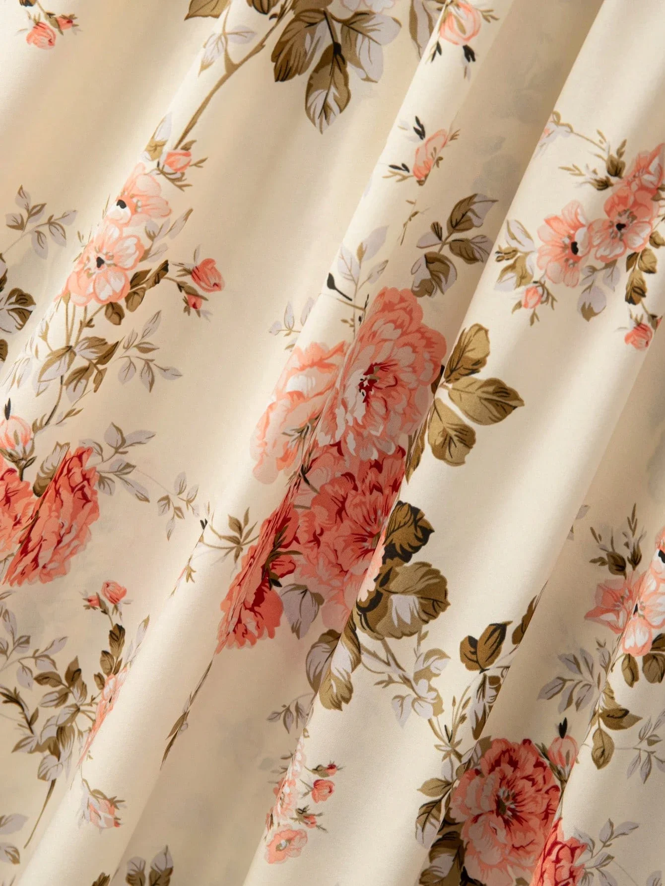 Elegant Floral Print Tie Strap Waist A-Line Dress For Summer Vacation And Dates
Elegant Floral Print Tie Strap Waist A-Line Dress For Summer Vacation And Dates