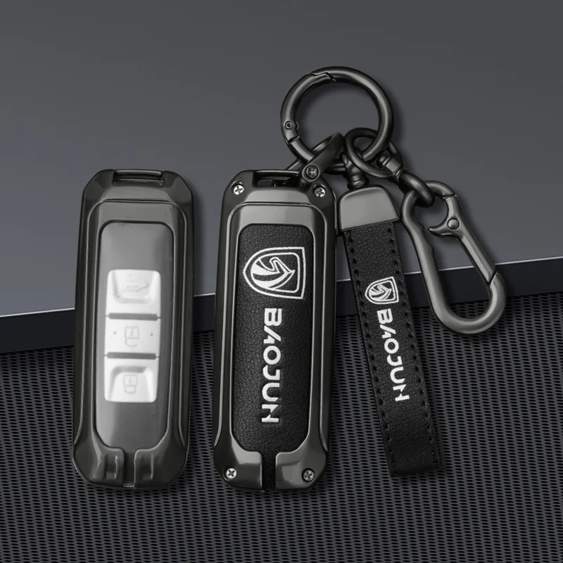 Fashion Zinc Alloy Car Remote Key Cover Case Protection Shell for Baojun 510 730 360 560 RS-5 530 630 Holder Keyless Accessories
Fashion Zinc Alloy Car Remote Key Cover Case Protection Shell for Baojun 510 730 360 560 RS-5 530 630 Holder Keyless Accessories