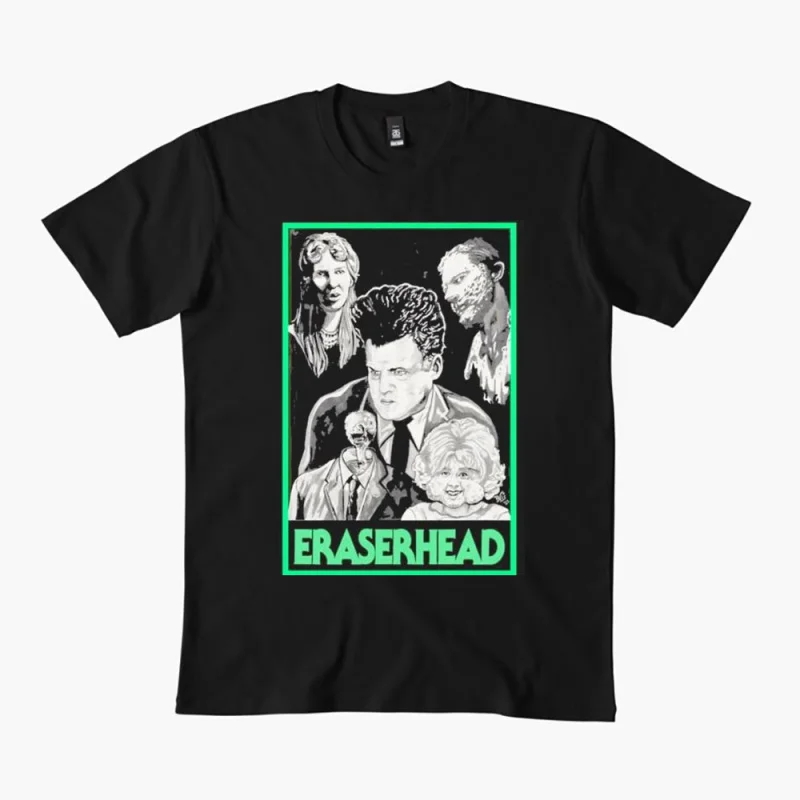 80s Eraserhead Sacry halloween gift t shirt 0327 David Lynch Horror Films Graphic Tee 100% cotton print clothes Large size Tops
80s Eraserhead Sacry halloween gift t shirt 0327 David Lynch Horror Films Graphic Tee 100% cotton print clothes Large size Tops