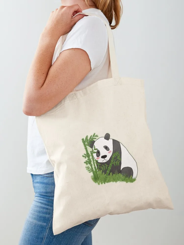 Cute Panda with Bamboo Tote Bag Custom bag Women's tote bag Shopper canvas tote
Cute Panda with Bamboo Tote Bag Custom bag Women's tote bag Shopper canvas tote