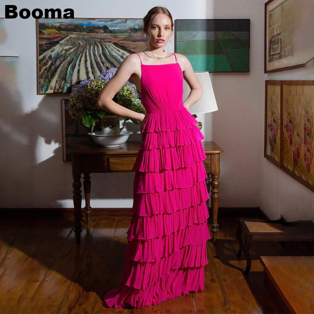 Booma Chiffon Tiered Evening Dresses Backless Sleeveless Party Prom Gowns A-Line Long Special Occasion Dresses for Women Outfits
Booma Chiffon Tiered Evening Dresses Backless Sleeveless Party Prom Gowns A-Line Long Special Occasion Dresses for Women Outfits