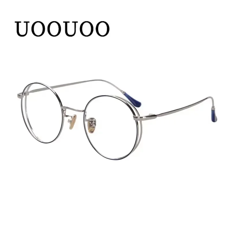 SHINU Prescription Glasses Retro Metal Progressive Multifocal Reading Glasses Women Round Nose Pads Eyeglasses Magnifying Lenses
SHINU Prescription Glasses Retro Metal Progressive Multifocal Reading Glasses Women Round Nose Pads Eyeglasses Magnifying Lenses