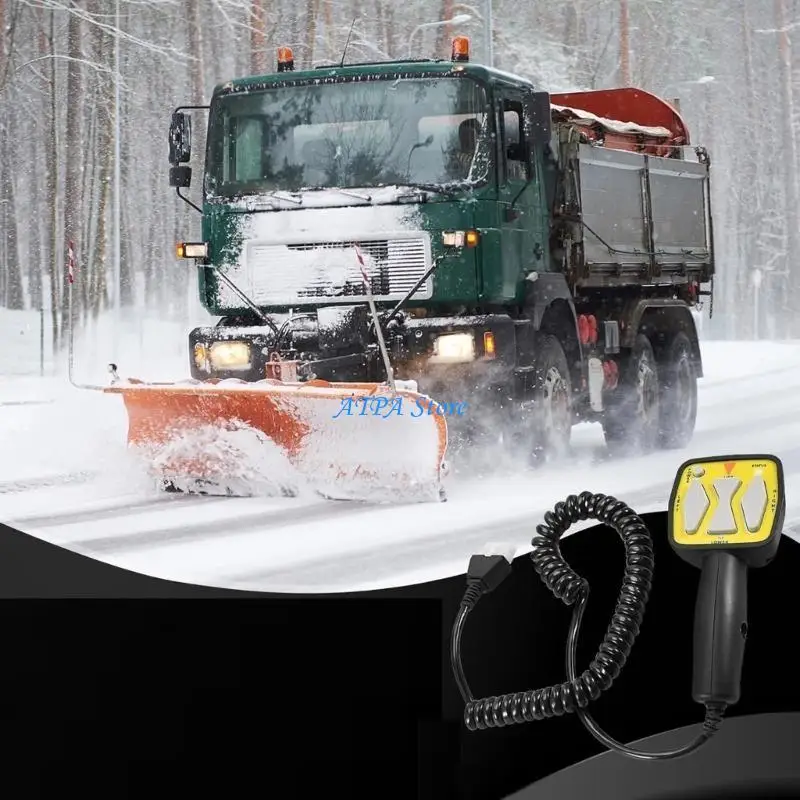 U13C Weatherproof Ergonomic Handheld Snow Plow Controller Suitable for Meyer E47 E60 E57 22154 22690 1306901 Easy Replacement
U13C Weatherproof Ergonomic Handheld Snow Plow Controller Suitable for Meyer E47 E60 E57 22154 22690 1306901 Easy Replacement